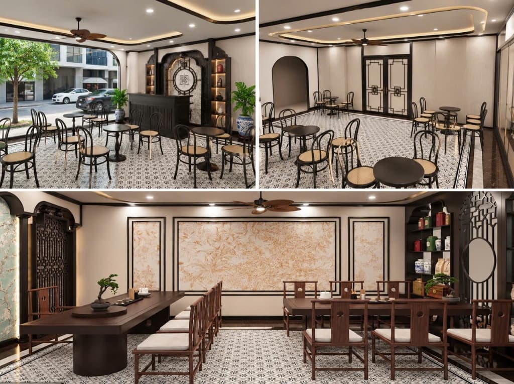Toàn Cảnh Lounge & Quầy Tiếp Đón